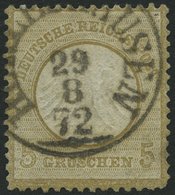 THURN Und TAXIS DR 6 O, HERLESHAUSEN Auf 5 Gr. Ockerbraun, üblich Gezähnt Pracht, Gepr. Hennies - Altri & Non Classificati