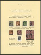 BERLIN B 76-79 O, PACKETFAHRT GESELLSCHAFT: 1904, Gesellschaft, 6 Werte Und Ein Viererblock (Mi.Nr. 79), Fast Nur Pracht - Autres & Non Classés