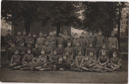 Carte Photo 67 STRASBOURG Militaria Soldats Coloniale 6 ème RIC 1920 Bleus Du 2ème Contingent - Strasbourg