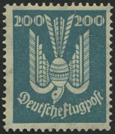 Dt. Reich 349 **, 1924, 200 Pf. Holztaube, Normale Zähnung, Pracht, Mi. 350.- - Usados