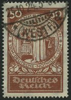 Dt. Reich 354 O, 1924, 25 Pf. Nothilfe, Normale Zähnung, Pracht, Mi. 85.- - Oblitérés