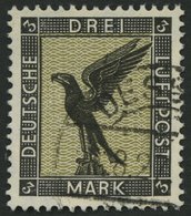 Dt. Reich 384 O, 1926, 3 M. Adler, Pracht, Mi. 120.- - Usados