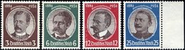 Dt. Reich 540-43 **, 1934, Kolonialforscher, üblich Gezähnter Prachtsatz, Mi. 190.- - Otros & Sin Clasificación