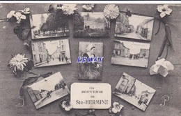 CPA De  SAINTE HERMINE (85) - SOUVENIR - VUES DIVERSES  - - Sainte Hermine