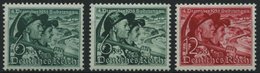 Dt. Reich 684/5x,y **, 1938, Volksabstimmung, Normale Zähnung, 3 Prachtwerte, Mi. 81.- - Altri & Non Classificati