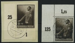 Dt. Reich 694 BrfStk,701 O , 1939, 6 Pf. Tag Der Arbeit Und Reichsparteitag, 2 Bogenecken, Pracht - Altri & Non Classificati
