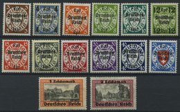 Dt. Reich 716-29 **, 1939, Danzig, Prachtsatz, Mi. 220.- - Altri & Non Classificati