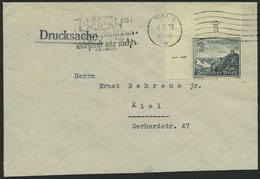 Dt. Reich 731 BRIEF, 1939 4 Pf. Drachenfels, Linke Obere Bogenecke Mit Form-Nr. 1 Auf Orts-Drucksache, Feinst, R! - Altri & Non Classificati