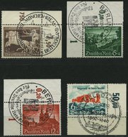 Dt. Reich 747-50 O, 1940, 4 Bogenecken, Pracht - Altri & Non Classificati