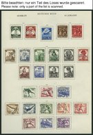 SAMMLUNGEN O, 1935-44, Sauberer Gestempelter Sammlungsteil, Fast Nur Pracht, Mi. 900.- - Used Stamps