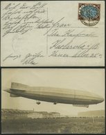 ZEPPELINPOST 19C BRIEF, 1919, Luftschiff Bodensee, Bordstempel Und Poststempel Friedrichshafen Am Bodensee, Prachtkarte - Correo Aéreo & Zeppelin