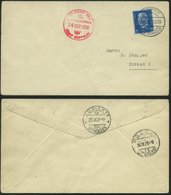 ZEPPELINPOST 35m BRIEF, 1929, 1. Schweizfahrt, Abwurf GOSSAU, Prachtbrief, Nur 12 Belege Bekannt!, RRR! - Airmail & Zeppelin