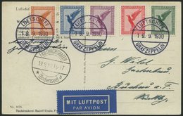 ZEPPELINPOST 088 BRIEF, 1930, Kurzfahrt In Die Schweiz, Prachtkarte - Luft- Und Zeppelinpost