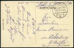 DP TÜRKEI 1917, Feldpoststation DAMASKUS (1 DFP) Auf Feldpost-Ansichtskarte Haifa Deutsche Kolonie, Pracht - Turquia (oficinas)