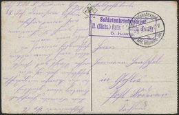 LETTLAND 768 BRIEF, K.D. FELDPOSTEXPED. DER 88. INFANTERIE-DIV. A, 5.9.16, Auf Ansichtskarte (Die Brücke Von Wilna) Mit  - Lettonia