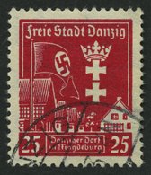 FREIE STADT DANZIG 274X O, 1937, 25 Pf. Danziger Dorf, Wz. 3X, Pracht, Mi. 50.- - Sonstige & Ohne Zuordnung