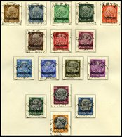 SAMMLUNGEN U. LOTS BrfStk,o , 1940/1, Sammlung Bes.Geb.II Mit Elsaß, Lothringen Und Luxemburg, Fast Nur Zentrisch Gestem - Besetzungen 1938-45