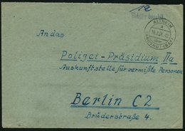 ALL. BES. GEBÜHR BEZAHLT ALTHEIM über LANDSHUT (BAY), 18.2.46, L1 Gebühr Bezahlt, Brief Feinst - Sonstige & Ohne Zuordnung