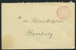 ALL. BES. GEBÜHR BEZAHLT BIBERACH Gebühr Bezahlt, 13.2.46, Behördenbrief, Pracht - Sonstige & Ohne Zuordnung