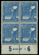 ALLIIERTE BES. 950HAN **, 1947, 20 Pf. Blau Mit HAN 4150.47 1, Pracht, Mi. 70.- - Otros & Sin Clasificación