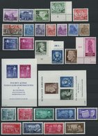 JAHRGÄNGE 447-509 **, 1955, Kompletter Jahrgang Mit 3 Blocks, Pracht - Autres & Non Classés