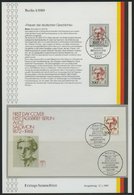 BERLIN 830**,o, BRIEF, 1989, 500 Pf. Salomon Auf Ersttags-Sammelblatt, Pracht - Altri & Non Classificati