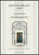 ERSTTAGSBLÄTTER 482-Bl. 6 BrfStk, 1975-77, 3 Komplette Jahrgänge, ETB 1/75 - 15/77, Pracht - Sonstige & Ohne Zuordnung