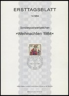 ERSTTAGSBLÄTTER 708-29 BrfStk, 1984, Kompletter Jahrgang, ETB 1 - 11/84, Pracht - Autres & Non Classés