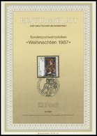 ERSTTAGSBLÄTTER 772-97 BrfStk, 1987, Kompletter Jahrgang, ETB 1 - 13/87, Pracht - Sonstige & Ohne Zuordnung