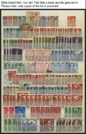 LOTS O, 1948-56, Gestempelte Dublettenpartie Berlin Mit Besseren Und Mittleren Ausgaben, Sauber Auf Einsteckseiten, Meis - Oblitérés