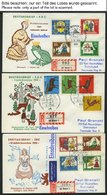 LOTS 1965-73, Wofa Und Jugend, 15 Verschiedene FDC Mit Bonner Sonderstempel, Pracht, Mi. 87.- - Usati