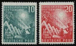 BUNDESREPUBLIK 111/2 **, 1949, Bundestag, Pracht, Mi. 100.- - Autres & Non Classés