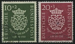 BUNDESREPUBLIK 121/2 O, 1950, Bach, üblich Gezähnt Pracht, Mi. 100.- - Otros & Sin Clasificación