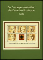 JAHRESZUSAMMENSTELLUNGEN J 10 **, 1982, Jahreszusammenstellung, Pracht, Mi. 65.- - Otros & Sin Clasificación