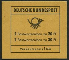 MARKENHEFTCHEN MH 14e **, 1968, Markenheftchen Brandenburger Tor, 2. Deckelseite: DBZ, Pracht, Mi. 100.- - Sonstige & Ohne Zuordnung