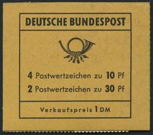 MARKENHEFTCHEN MH 16b **, 1972, Markenheftchen Unfallverhütung, Deckel D, Postgebühren Stand 1.7.1972, Pracht, Mi. 75.- - Other & Unclassified