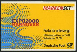 MARKENHEFTCHEN MH 39IImZ **, 1999, Markenheftchen Sehenswürdigkeiten, Type II, Mit Zählbalken, Pracht, Mi. 120.- - Autres & Non Classés