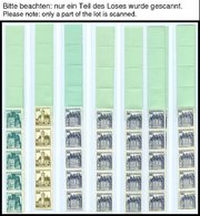 ROLLENMARKEN 913-1143R **, Umfangreiches Dublettenlot Burgen Und Schlösser Mit Schwerpunkt RE 5 + 4 Lf, U.a. Dabei 8x 19 - Rollenmarken