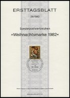 ERSTTAGSBLÄTTER 1118-61 BrfStk, 1982, Kompletter Jahrgang, ETB 1 - 26/82, Pracht - Sonstige & Ohne Zuordnung