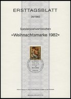 ERSTTAGSBLÄTTER 1118-61 BrfStk, 1982, Kompletter Jahrgang, ETB 1 - 26/82, Pracht - Altri & Non Classificati