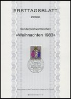 ERSTTAGSBLÄTTER 1162-96 BrfStk, 1983, Kompletter Jahrgang, ETB 1 - 25/83, Pracht - Sonstige & Ohne Zuordnung