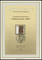 ERSTTAGSBLÄTTER 1306-46 BrfStk, 1987, Kompletter Jahrgang, ETB 1 - 29/87, Pracht - Autres & Non Classés