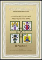 ERSTTAGSBLÄTTER 1444-87 BrfStk, 1990, Kompletter Jahrgang, ETB 1 - 31/90, Pracht - Autres & Non Classés