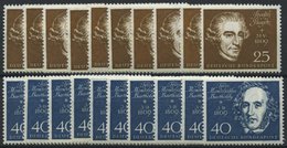 ENGROS 315-19 **, 1959, Beethoven, 10 Prachtsätze, Mi. 200.- - Variedades Y Curiosidades