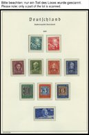 SAMMLUNGEN **, 1949-1979, Bis Auf Den Posthornsatz Komplette Postfrische Sammlung Bundesrepublik Im Leuchtturm Falzlosal - Altri & Non Classificati