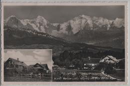 Pension Lüthy Mit Blick Auf Die Alpen - Belpberg - Photo: Franco-Suisse - Belp