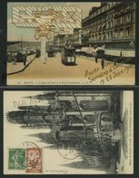 LOTS Rouen Flugereignisse: 1910, Flugzeug-Montage-Ansichtskarte, 1922, Ansichtskarte Mit Sonderstempel ROUEN-AVION 3.9.2 - Autres & Non Classés