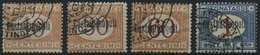 POST IM AUSLAND P 1-4 O, Italienische Post In Der Levante: 1922, 10 C. - 1 L. Constantinopel, 4 Prachtwerte, Mi. 140.- - Otros & Sin Clasificación