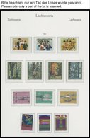 SAMMLUNGEN **, Fast Komplette Postfrische Sammlung Liechtenstein Von 1978-85 Auf KA-BE Falzlosseiten, Prachterhaltung, M - Lotes/Colecciones