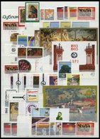 MAKEDONIEN **, Postfrische Partie Verschiedener Ausgaben Von 1992-95, Dazu Zwangszuschlagsmarken Fast Komplett, Prachter - Macedonie